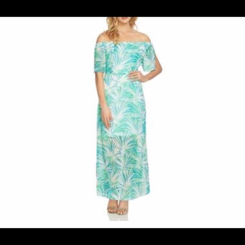 🤩CECE OFF THE SHOULDER MAXI DRESS🤩